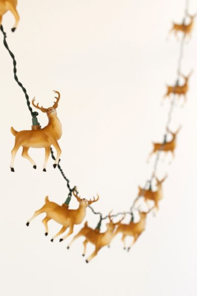 Reindeer String Lights - Urban Outfitters